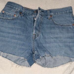 Levi’s 501 Denim Blue Women's Shorts